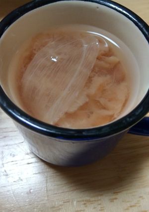 簡単　梅干しとガリで塩分補給ドリンク-レシピのメイン写真