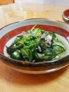 もずく と きゅうり オクラの 和え物-レシピのメイン写真