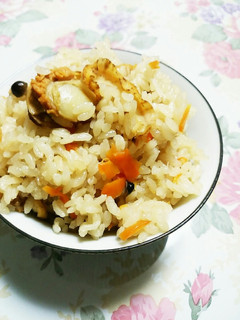 簡単ベビーホタテのうまうま炊き込みご飯-レシピのメイン写真