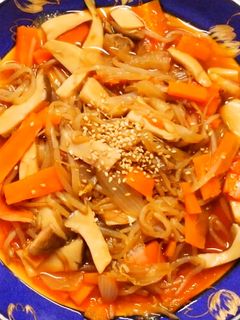 簡単*オイスターとお酢のもやし野菜炒め♬-レシピのメイン写真