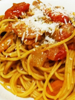 フレッシュトマトのナポリタン-レシピのメイン写真