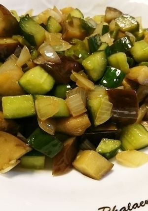 夏野菜のポン酢炒め-レシピのメイン写真