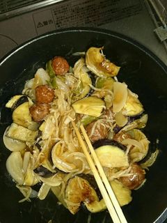茄子と肉だんごの甘酢あんかけ-レシピのメイン写真