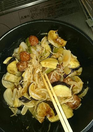 茄子と肉だんごの甘酢あんかけ-レシピのメイン写真