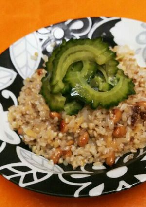 納豆とそばの実のチャーハン-レシピのメイン写真