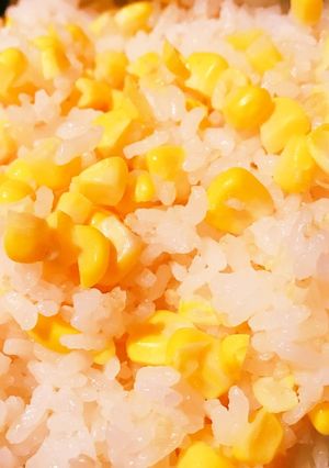 ひげも活用!とうもろこしご飯☆-レシピのメイン写真