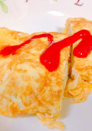オムレツ(じゃがいも、ベーコン)-レシピのメイン写真