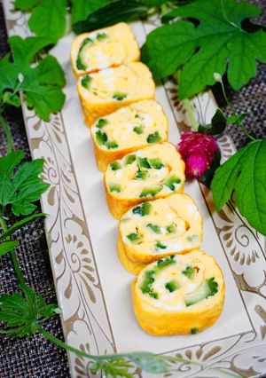 ゴーヤ入れてみました【ゴーヤの玉子焼き】-レシピのメイン写真