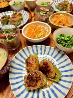 我が家のピーマン肉詰め-レシピのメイン写真
