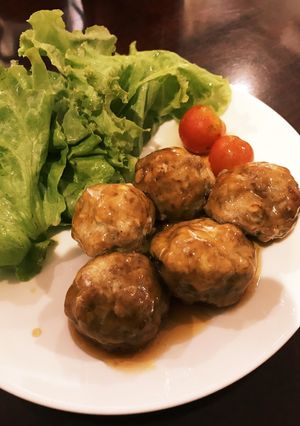 簡単 オーブン 照り焼きミートボール-レシピのメイン写真