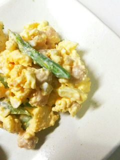 簡単!ひよこ豆と茹で玉子のサラダ-レシピのメイン写真