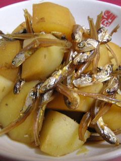 炊飯器で♪じゃがいもと煮干、昆布の煮物-レシピのメイン写真
