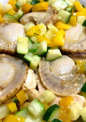 簡単時短！ホタテと野菜のバターソテー-レシピのメイン写真