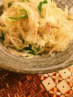 主食になる!春雨のシーチキン野菜炒め★-レシピのメイン写真