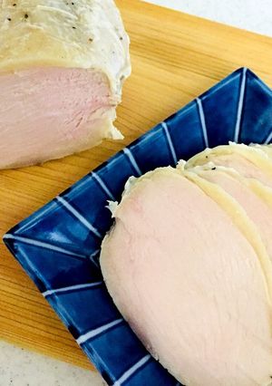 土鍋で簡単！サラダチキン風の鶏ハム-レシピのメイン写真