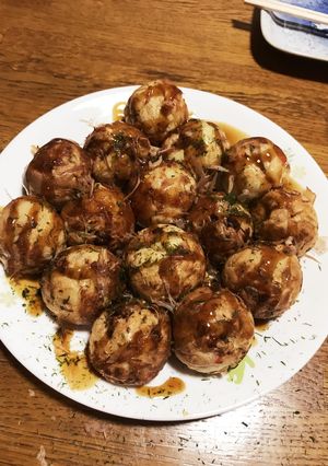 自宅のたこ焼き-レシピのメイン写真