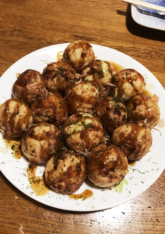 自宅のたこ焼き-レシピのメイン写真
