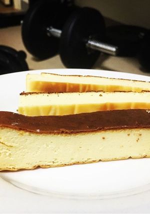 プロテインチーズケーキバー-レシピのメイン写真