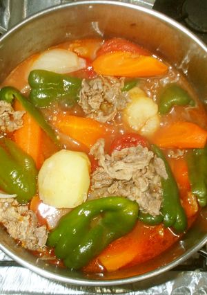 基本の野菜スープ♪簡単トマトコンソメ-レシピのメイン写真