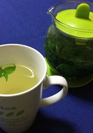 バジルの大量消費☆バジルティー-レシピのメイン写真