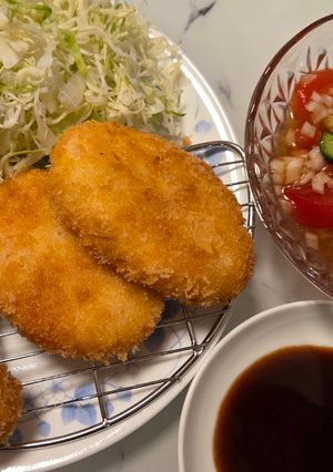 かに🦀クリームコロッケ-レシピのメイン写真