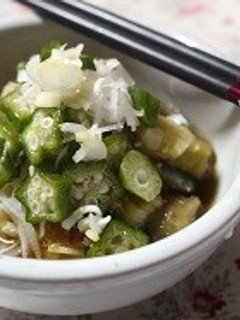 焼きなす梅出汁-レシピのメイン写真