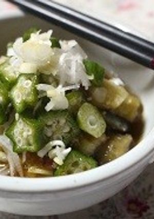 焼きなす梅出汁-レシピのメイン写真