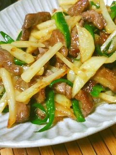 簡単!お弁当や丼◎じゃがいもの青椒肉絲-レシピのメイン写真