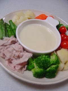 ☆ お酢であっさりチーズフォンデュ-レシピのメイン写真