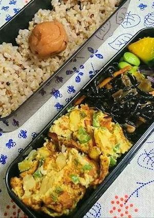 リメイク☆スパニッシュオムレツ風弁当-レシピのメイン写真