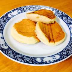 ブルーベリーふわしゅわパンケーキ♪-レシピのメイン写真