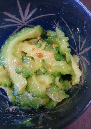 ゴーヤの粒うに和え-レシピのメイン写真