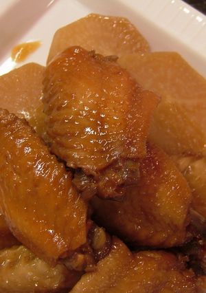 黒酢でさっぱり手羽先煮-レシピのメイン写真