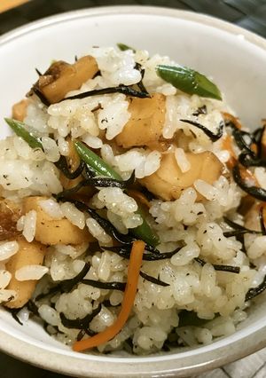 美人レシピ・ひじきご飯-レシピのメイン写真