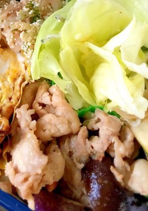 夏にさっぱり豚肉ナスの甘酢炒め-レシピのメイン写真