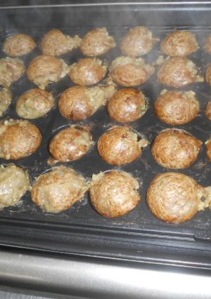 アカモクたこ焼き-レシピのメイン写真