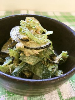 夏野菜のツナマヨ和え*うま塩-レシピのメイン写真