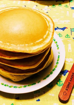 裏返し簡単!!パンケーキ!-レシピのメイン写真