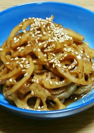 もう１品～♪蓮根の甘酢炒め(๑^ ^๑)-レシピのメイン写真