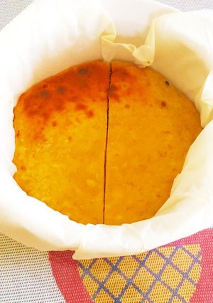 バナナ2本もっちりヨーグルトパンケーキ-レシピのメイン写真
