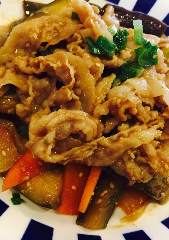 ❄︎作り置き❤️ナスと豚肉の焼肉炒め❄︎-レシピのメイン写真