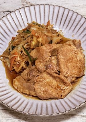 タモリさん風！絶品豚の生姜焼き♪-レシピのメイン写真