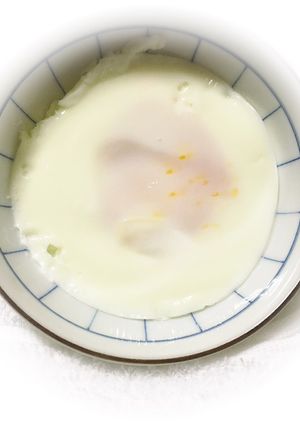 失敗しない！電子レンジで簡単に半熟卵♡-レシピのメイン写真