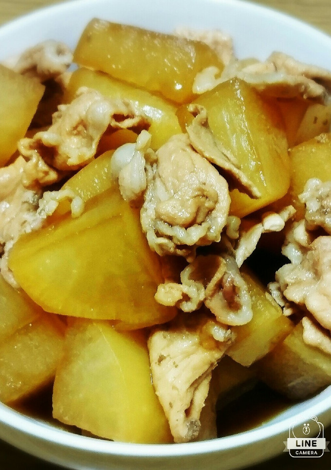 豚肉と大根の煮物～(*´╰╯`๓)♬-レシピのメイン写真