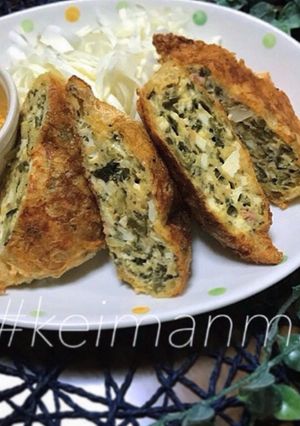 高菜とツナと豆腐の包み揚げ-レシピのメイン写真