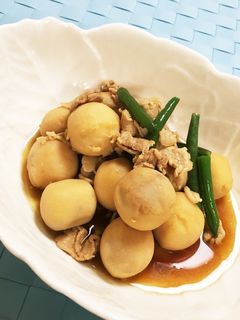 ほっこり優しい☆里芋と豚肉の煮物-レシピのメイン写真