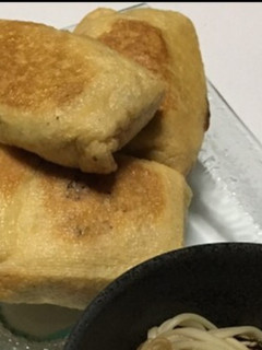 キムチ納豆のコンコン焼き-レシピのメイン写真