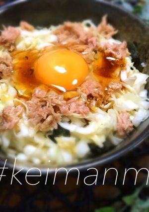 リケン公認！キャベツナたまドレ丼-レシピのメイン写真