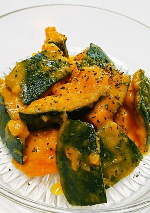 カボチャの冷やし豆乳煮風。-レシピのメイン写真