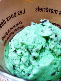 チョコミントアイス-レシピのメイン写真